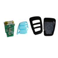 Télécommandes sans fil YET2204 433 MHz à 3 touches avec code d'apprentissage 1527 pour système d'alarme, interrupteur de lumière et contrôleur de volet roulant