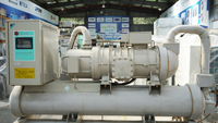 Pompe à chaleur à eau d'occasion, refroidisseur CVC 175KW 190KW, système de climatisation centralisée commerciale et industrielle