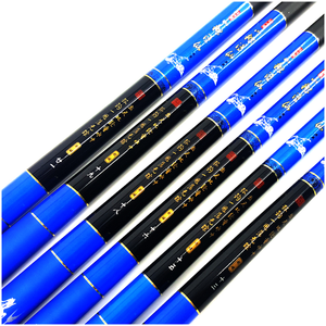 Cañas de pescar (antiguas) Cañas de pescar de agua salada con rodillos Ghides Oem Bass Fishing Rod Black Hole Price - Product Image 3