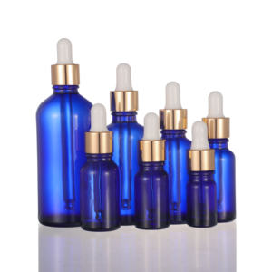 Huile essentielle sérum verre flacon compte-gouttes bouchon cosmétique <span class=keywords><strong>emballage</strong></span> doré argent prêt expédition en stock vert échantillon <span class=keywords><strong>gratuit</strong></span> - Product Image 5