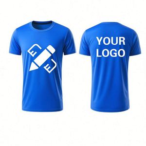Personalized Polyester Quick Dry T Shirt Custom Print OEM ODM Service Breathable Lightweight Gym Workout Activewear - Product Image 4