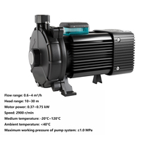 Pompe à eau automatique CP128/CP158 pour usage domestique, en fonte, monophasée, petite, légère, pour eau propre, avec refroidissement par congélation et chauffage sans pression