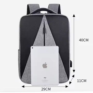 15.6 Inch Anti-Theft Travel Laptop Backpack USB Charging Port Oxford Water Resistant 30L Soft Polyester <strong>Packbag</strong> Travelling Bags - Product Image 5