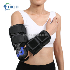 Supporto per Gomito Regolabile con 0° di Regolazione ° -120 °   Supporto Ortopedico Universale per Adulti per Stabilizzazione Post-Operatoria e Recupero da Fratture, Limitatore di Movimento (ROM) - Product Image 4