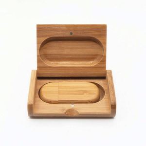 Clé USB 2.0 en bois avec logo Izable, écologique, 4 Go-128 Go, nouvelle - Product Image 1