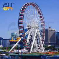 Offre Spéciale d'attraction Produits personnalisés Luna Park Rides Parc d'attractions Grande grande roue à vendre