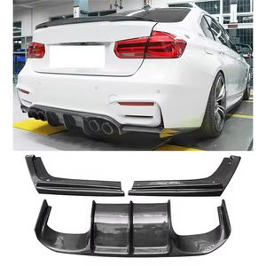 Hot Sale M3 F80 M4 F82 F83 Carbon Fiber Rear Diffuser for BMW M3 F80 M4 F82 F83 Car Rear Bumper Under <b>Lip</b> <b>Splitter</b> - Product Image 4