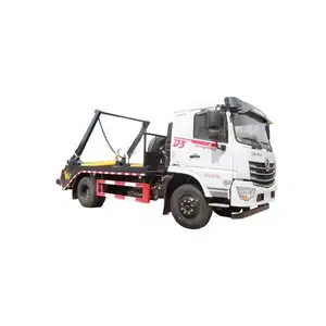 Dongfeng 4x2 Swing Arm skips dumpster container Automatic Loading Garbage Truck light Truck