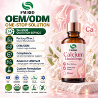 Geavanceerde Calcium Vloeibare Druppels voor Botsterkte en Dagelijkse Gezondheidsondersteuning Private Label Calcium Vloeibare Druppels Fabriek