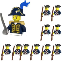 11 pièces/ensembles de figurines de soldats de la Marine impériale de la Seconde Guerre mondiale, blocs de construction, briques éducatives en plastique ABS, unisexe, 14 ans et plus