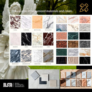 Vida tamanho mármore anjos escultura estátua anjo jardim estátuas anjo para jardim - Product Image 3