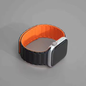 Bracelet <span class=keywords><strong>de</strong></span> sport magnétique réglable en silicone pour bracelet <span class=keywords><strong>de</strong></span> montre IWatch Ultra 2/1 pour Apple Watch Series 10 9 8 49mm 46mm 45MM Accessoire - Product Image 5