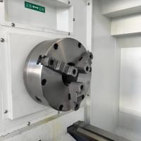 Tour horizontal CNC de taille moyenne-multifonctionnel, idéal pour le tournage de précision dans les usines de machines