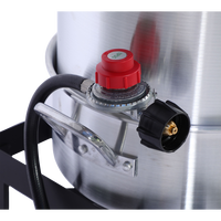 Brûleur à propane extérieur pour friture de dinde, marmite en aluminium avec revêtement nano-intérieur, capacité 5L, pour friture de dinde et cuisson de écrevisses