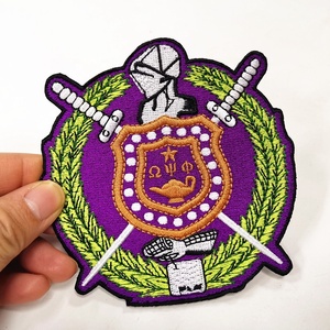 Thêu vá tùy chỉnh làm cho quần áo, sắt trên thêu vá nhà máy - Product Image 5