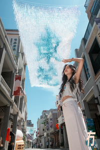 Installations de plafond personnalisées pour parcs d'attractions, décorations artistiques pour <span class=keywords><strong>activités</strong></span> de plein air et célébrations festives, installations suspendues ciel-mer - Product Image 5