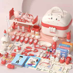 SeaMindかわいいドクタープレイセット子供のための子供の女の子と子供のための遊びおもちゃ木で作られた - Product Image 2