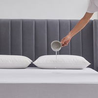 Protège-matelas en coton imperméable anti-acariens, taille King, en tissu éponge, tapis de mahjong tricoté, vente chaude