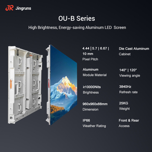 Ul tiêu chuẩn OEM ODM 960x960 mét ngoài trời 10000 nits IP66 không thấm nước 3D kỹ thuật số biển quảng cáo trực tiếp điểm số LED kỹ thuật số Bảng điểm - Product Image 2