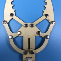 나무 퍼즐 DIY 어린이 퍼즐 장난감 Assembaly 키트 피스톤 유압 기계 팔 모델 과학 기술 학습 교육