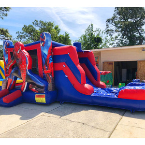 Diskon besar Luncur tiup untuk anak-anak istana pantul Spiderman untuk rumah Kastil lompat untuk dijual Kastil pantul untuk anak-anak - Product Image 6
