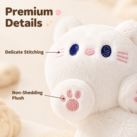 Breloque de sac en peluche chat personnalisée, porte-clés mignon en forme de chat en peluche, accessoires Kawaii, cadeau pour femme, pour sac à main, clés de voiture, sac à bandoulière