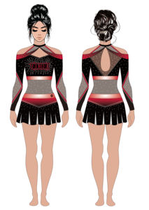 Uniforme <span class=keywords><strong>de</strong></span> porristas Allstar Elite personalizado para <span class=keywords><strong>niñas</strong></span>, traje <span class=keywords><strong>de</strong></span> animación con sublimación <span class=keywords><strong>de</strong></span> diamantes <span class=keywords><strong>de</strong></span> imitación brillantes, ropa <span class=keywords><strong>de</strong></span> actuación, trajes <span class=keywords><strong>de</strong></span> baile - Product Image 5