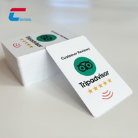 Carte de commentaires Instagram Facebook Google Maps programmable NFC Carte de commentaires Google
