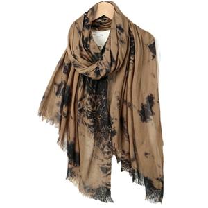 OEM New Rayon Tie Dye Long Scarf for <b>Women</b> Hot Selling Versatile Thin Turban Malay Soft Breathable <b>Shawl</b> Traditional Muslim - Product Image 4