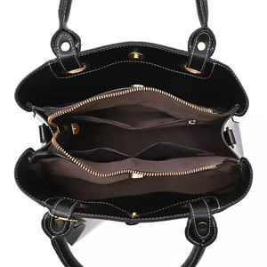 Sacoche vintage à grande capacité à carreaux en PU, sacs à main pour femmes, sacs à main pour femmes, directement de l'usine - Product Image 6