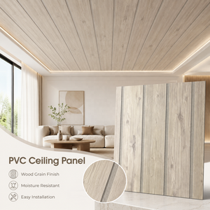 Waterproof Fireproof PVC <strong>Ceiling</strong> Tiles and Wall Panels for Bathroom <strong>Cladding</strong> - Product Image 1