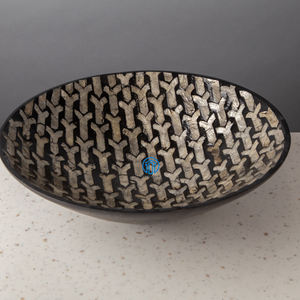 Diseño moderno de aspecto exótico, accesorios para el hogar de alta calidad, bandeja para servir nácar hecha a mano de Vietnam - Product Image 4