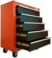 Armoire à outils SNEIDA 53mm Installation rapide de rails coulissants à tiroir coulissant robustes pour armoires médicales, armoires de laboratoire