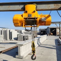 Palans à câble triphasés 380V modèle MD 16 tonnes, nouveaux palans électriques métalliques avec télécommande 10M