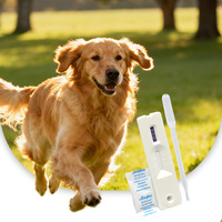 Prueba Rápida de Alta Calidad para la Detección del Antígeno del Virus del Moquillo Canino (CDV Ag) y del Parvovirus Canino, Kit de Prueba Rápida CDV Ag