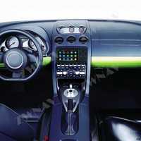 ZWNAV 7 ''écran tactile de lecteur DVD de voiture Android pour Lamborghini Gallardo 1997-2004 affichage de Navigation GPS Carplay sans fil