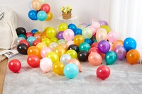 Ballons en latex métalliques écologiques, couleurs nacrées, 5 pouces, 1,1 g, logo personnalisé, style romantique pour la décoration de mariage