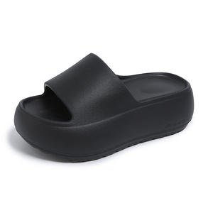 Chanclas de Verano para Mujer, con Suela Gruesa de PVC, Iluminadas, con Gránulos de Uva, Antideslizantes, Cómodas, con Decoración de Tiras - Product Image 3