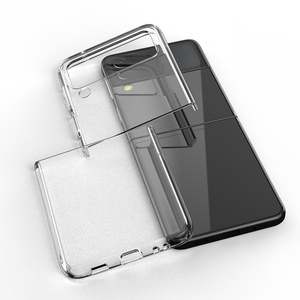 Funda para Teléfono Z Flip 4 5 6, Carcasa Protectora de TPU Suave + PC Acrílico Rígido a Prueba de Golpes para Samsung Galaxy Z Fold 6 5 4 - Product Image 3