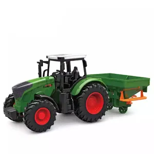 Desain Baru Roda Gratis Mainan Traktor Pertanian Penyebar Pupuk Cocok untuk Anak-anak Baru Truk Traktor Pertanian Traktor Mainan Pertanian
