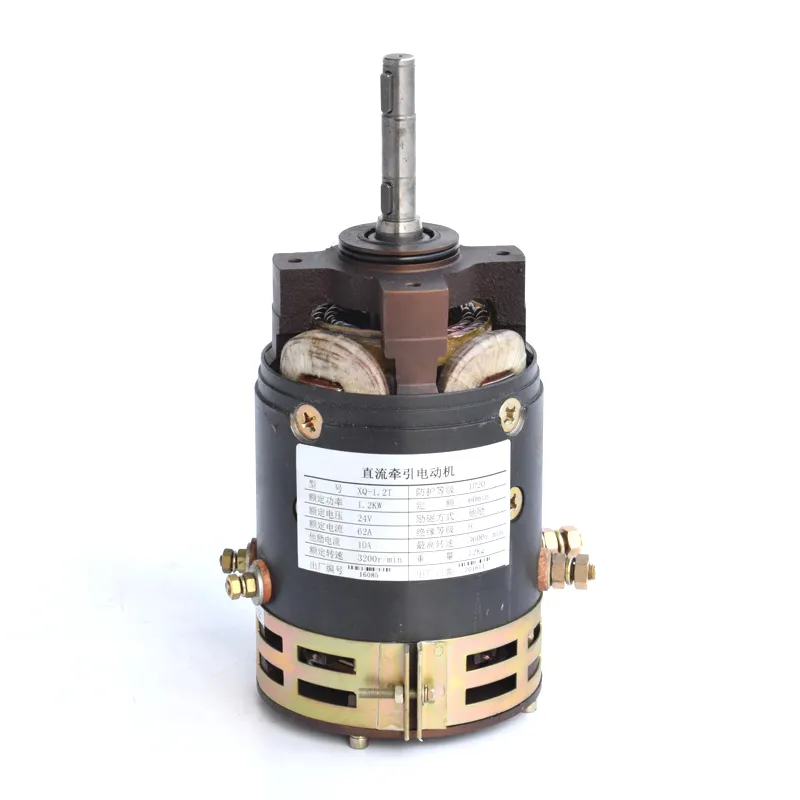 Camiões elétricos de paletes, 1.2kw 24v brushless dc máquina elétrica XQ-1.2T (cy)