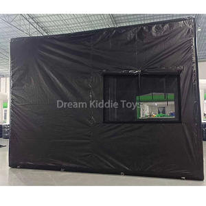 מסחרי מותאם אישית חצר מגרש גולף סימולטור נהיגה טווח אוהל מקורה מתנפחים גולף סימולטור כלוב שטח למכירה - Product Image 4