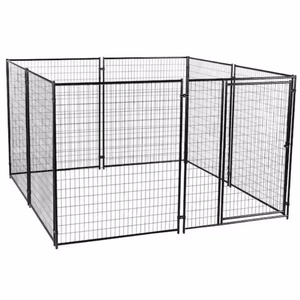Isıya Dayanıklı Ağır Hizmet Tipi Kaynaklı Galvanizli Demir Tel Örgü Köpek Kulübesi Çiti Çevre Dostu Su Geçirmez İç/Dış Mekan Köpek Güvenlik Odaları Satılık - Product Image 4