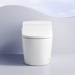 One Piece Electric <strong>Bidet</strong> Siphonic Intelligent Smart Toilet Bowl Elongated Shape with Remote Control Function for Hotels - Product Image 3