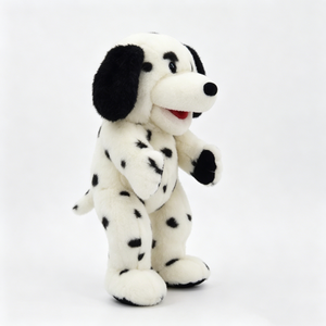 Marioneta de Mano de Perro Dálmata con Manchas Personalizada, Rellena de Algodón PP, Accesorios para Cumpleaños - Product Image 3