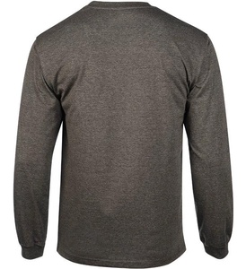 Camisas de Manga Larga para Hombre UVBAN, Mezcla de Poliéster/Algodón, Color Gris Jaspeado, Protección UPF 50, Transpirables, Antibacterianas, Tallas Grandes - Product Image 2