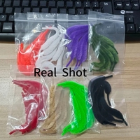 Fliegenbindematerial Magnum's Dragon Tail Stahlköpfe Lachs-Schlangenkopf Salzwasser-Fliegenbindematerialien Anpassbare Farben Verfügbar