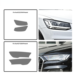 Film de protection de phare de voiture, autocollant TPU noir fumé pour Audi Q2 Q3 F3 8U Q5 FY 8R Q7 <span class=keywords><strong>4M</strong></span> Q8 SQ2 SQ5 SQ8 RSQ3 RSQ8 accessoires - Product Image 5