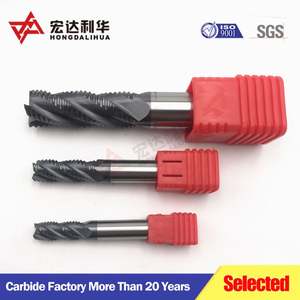 Fresa de carburo de 1/4 de pulgada con vástago de 65 HRC para madera - Product Image 4