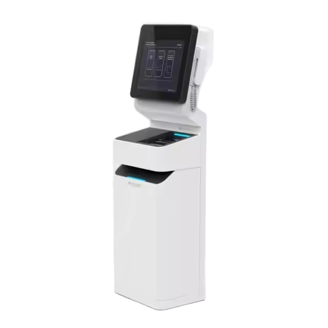 Coin Cash Foreign Exchange Machine Check-in Ticket Printer A4 Printing Floor Standing Intel Core I3 Kiosk